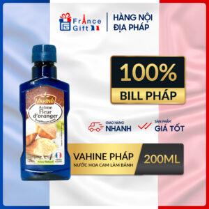 Nước hoa cam Vahine - 200ml - làm bánh mì hoa cúc - Pháp