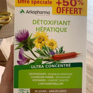 Arkofluides® Hepatic Detoxifier- thực phẩm chức năng thải độc gan – hãng dược Arkopharma