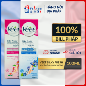 Kem tẩy lông Veet Silky Fresh (Màu hồng) - 100ml