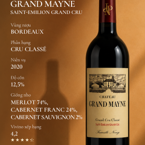 RƯỢU VANG ĐỎ_CHATEAU GRAND MAYNE 2020