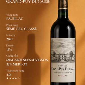 RƯỢU VANG ĐỎ_CHATEAU GRAND-PUY DUCASSE 2021