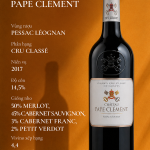 RƯỢU VANG ĐỎ_CHATEAU PAPE CLÉMENT 2017