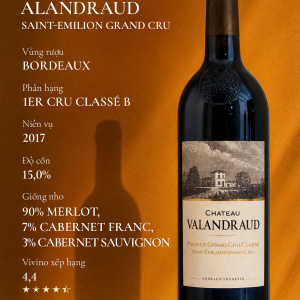 RƯỢU VANG ĐỎ_CHATEAU VALANDRAUD 2017
